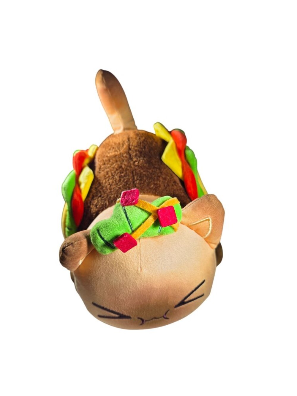 Catface Plush Taco Cat Stuffed Animal By Warren James toy hamburger whimsical